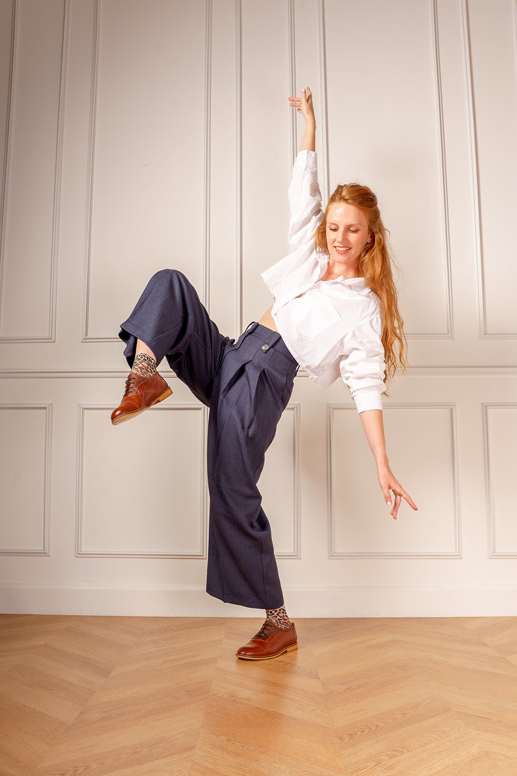 Oscar - Derbies Swing Marron en Cuir