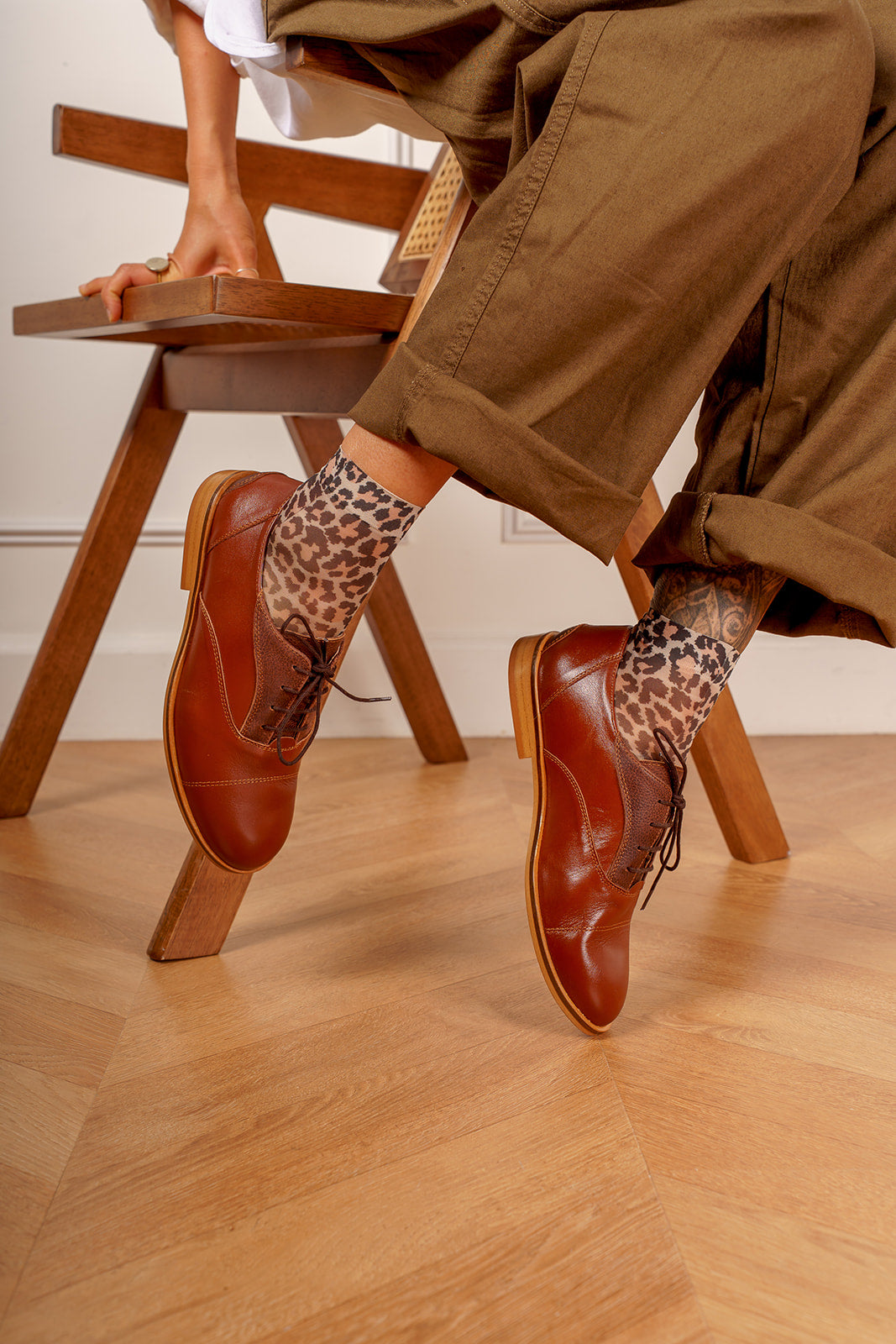 Oscar - Derbies Swing Marron en Cuir
