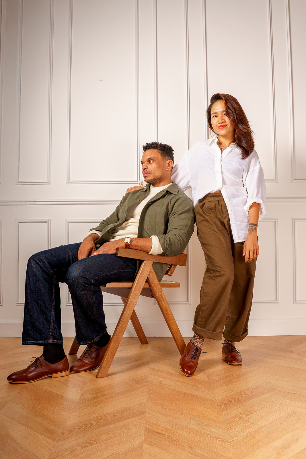 Oscar - Derbies Swing Marron en Cuir