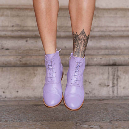 Détail de la paire Mama Lilas